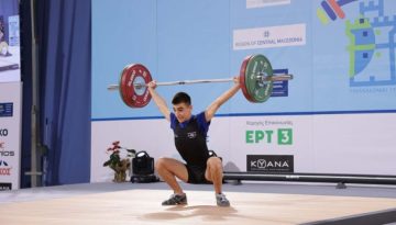 O Παναγιώτης Σπύρου στο παγκόσμιο πρωτάθλημα παίδων στο Κάλι