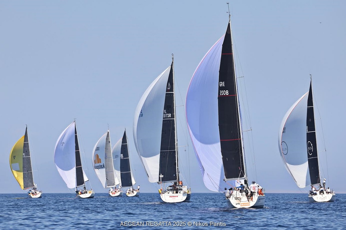 &Xi;&epsilon;&kappa;ί&nu;&eta;&sigma;&epsilon; &epsilon;&nu;&tau;&upsilon;&pi;&omega;&sigma;&iota;&alpha;&kappa;ά &eta; Aegean Regatta! &ndash; &Delta;&eta;&mu;&omicron;&kappa;&rho;&alpha;&tau;&iota;&kappa;ή &tau;&eta;&sigmaf; &Rho;ό&delta;&omicron;&upsilon;