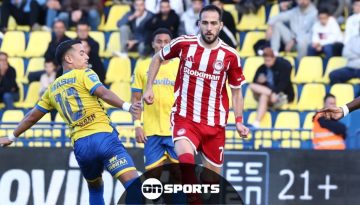&Omicron;&lambda;&upsilon;&mu;&pi;&iota;&alpha;&kappa;ό&sigmaf;: &Alpha;&mu;&phi;ί&beta;&omicron;&lambda;&omicron;&sigmaf; &omicron; &Phi;&omicron;&rho;&tau;&omicron;ύ&nu;&eta;&sigmaf;, &epsilon;&nu;ό&psi;&epsilon;&iota; &Sigma;&pi;ά&rho;&tau;&alpha; &Pi;&rho;ά&gamma;&alpha;&sigmaf; &ndash; &Tau;&omicron; &epsilon;&pi;ί&tau;&epsilon;&upsilon;&gamma;&mu;ά &tau;&omicron;&upsilon; &sigma;&tau;&omicron; &Alpha;&gamma;&rho;ί&nu;&iota;&omicron;