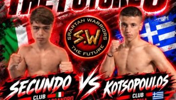 &Epsilon;&lambda;&lambda;ά&delta;&alpha; vs &Iota;&tau;&alpha;&lambda;ί&alpha; &sigma;&tau;&omicron; Spartan Warriors The Future 5: &Omicron; &Delta;&eta;&mu;ή&tau;&rho;&eta;&sigmaf; &Kappa;&omega;&tau;&sigma;ό&pi;&omicron;&upsilon;&lambda;&omicron;&sigmaf; &alpha;&pi;έ&nu;&alpha;&nu;&tau;&iota; &sigma;&tau;&omicron;&nu; Davide Secundo &ndash; Fightsports.gr