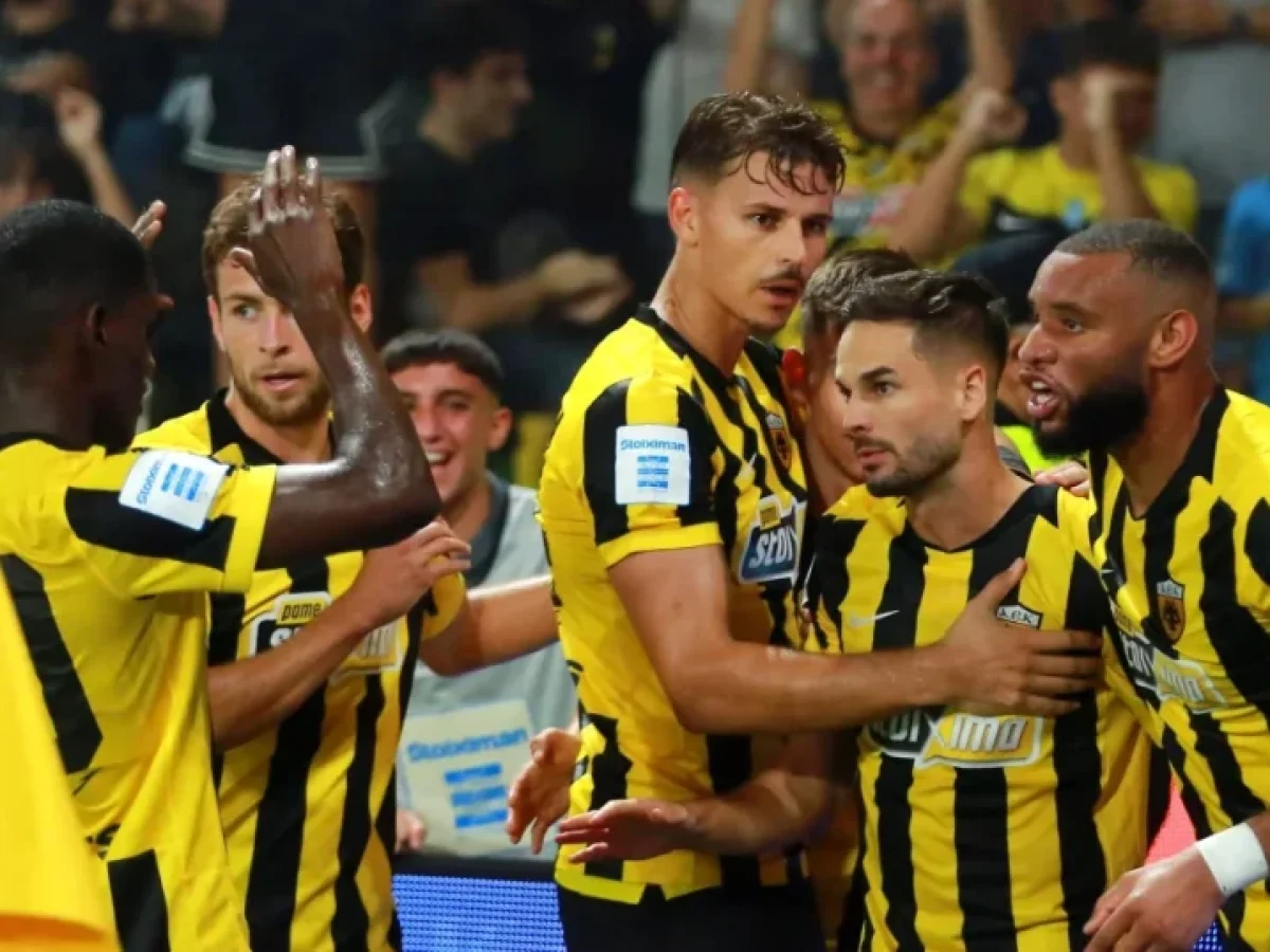 &Alpha;&Epsilon;&Kappa;: &Tau;&omicron; 12-0 &kappa;&alpha;&iota; &omicron;&iota; &tau;έ&sigma;&sigma;&epsilon;&rho;&iota;&sigmaf; &chi;&alpha;&mu;έ&nu;&omicron;&iota; &beta;&alpha;&theta;&mu;&omicron;ί &mdash; Sportime