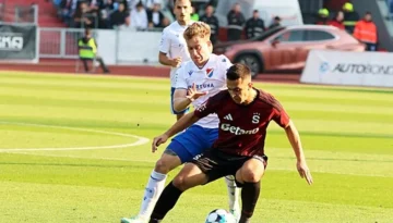 &Omicron;&lambda;&upsilon;&mu;&pi;&iota;&alpha;&kappa;ό&sigmaf;: &Gamma;&kappa;έ&lambda;&alpha; &tau;&eta;&sigmaf; &Sigma;&pi;ά&rho;&tau;&alpha; &Pi;&rho;ά&gamma;&alpha;&sigmaf; &pi;&rho;&iota;&nu; &tau;&omicron; Europa League &mdash; Sportime