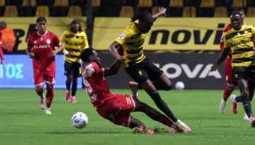 &Beta;ό&lambda;&omicron;&sigmaf;: &Eta; &alpha;&lambda;&lambda;&alpha;&gamma;ή &tau;&omicron;&upsilon; &Mu;&pi;&rho;ά&tau;&sigma;&omicron;&upsilon; ή&rho;&theta;&epsilon; &sigma;&tau;&omicron; 3-0 &mdash; Sportime