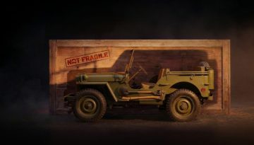 &Eta; Jeep &epsilon;&tau;&omicron;&iota;&mu;ά&zeta;&epsilon;&iota; έ&nu;&alpha; &mu;&iota;&kappa;&rho;ό &epsilon;&xi;&eta;&lambda;&epsilon;&kappa;&tau;&rho;&iota;&sigma;&mu;έ&nu;&omicron; &mu;&omicron;&nu;&tau;έ&lambda;&omicron; &mu;&epsilon; έ&mu;&pi;&nu;&epsilon;&upsilon;&sigma;&eta; &alpha;&pi;ό &tau;&omicron; Willys